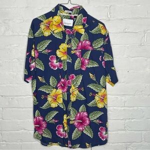 Paper Denim & Cloth Tropical Shirt L